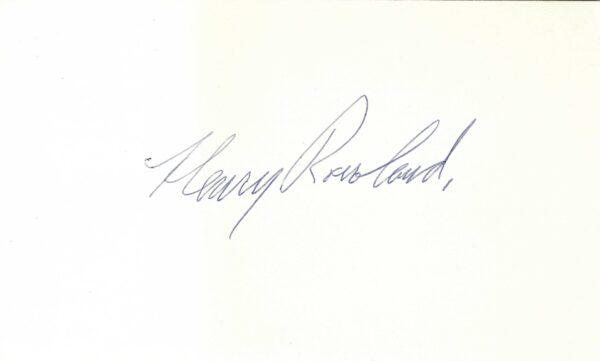 Henry Rowland - Dr. Tynan - "DAF"