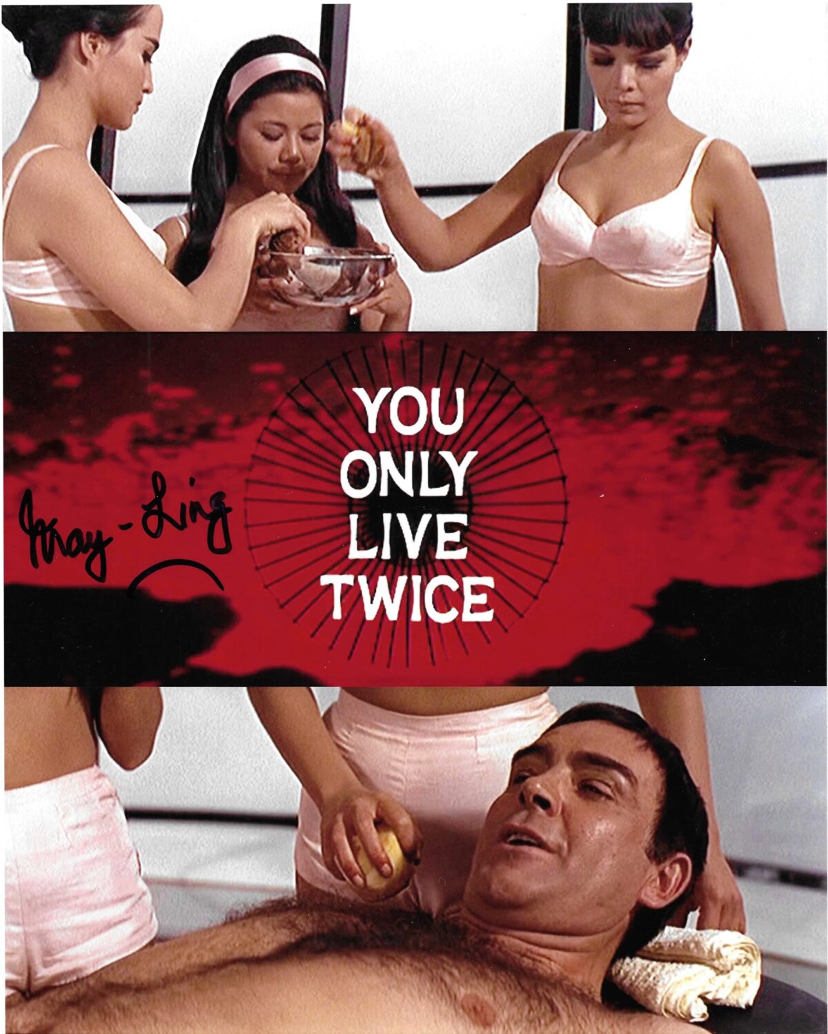 Mai Ling - Bath Girl & Titles girl in "YOLT"