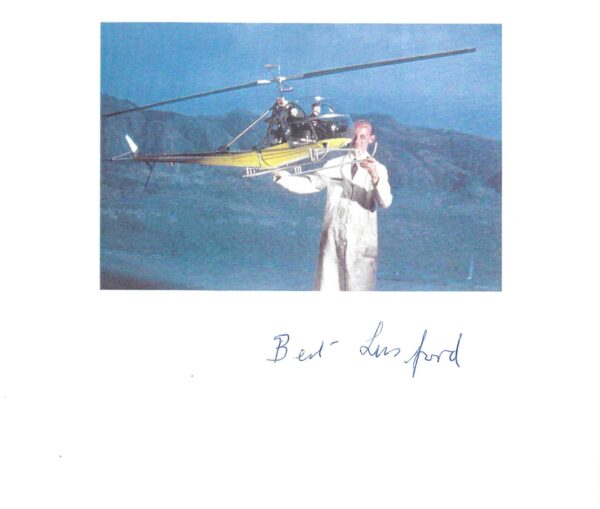Albert J. Luxford - Special Effects Technician - "From Russia With Love"