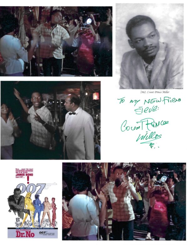 Count Prince Miller - Dancer at Puss-Feller's - "Dr. No"