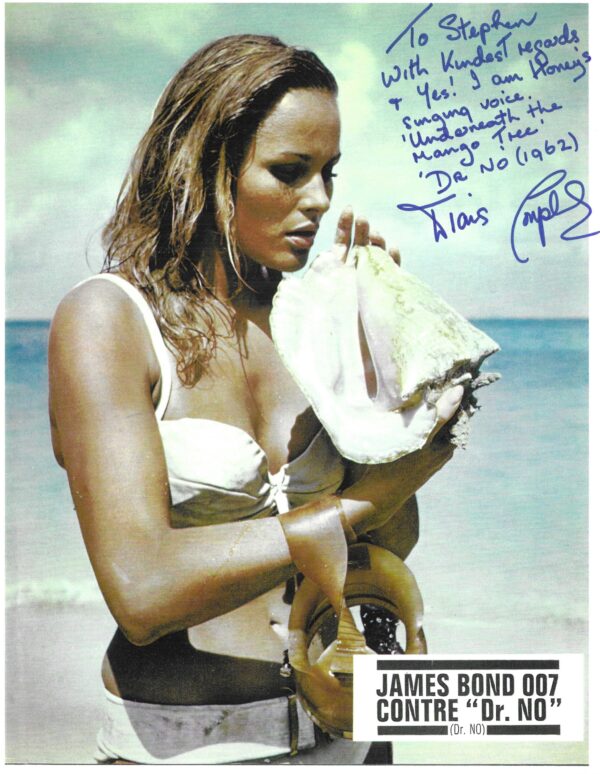 Diana Coupland - Singer: 'Under The Mango Tree' - "Dr. No"
