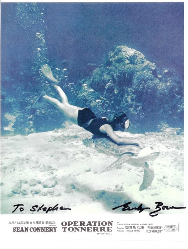 Evelyne Boren - Underwater Double - "Thunderball"