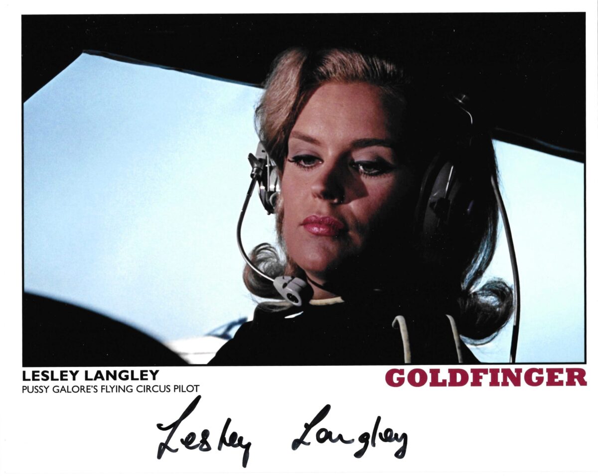 Lesley Langley - Flying Circus Pilot - "Goldfinger"