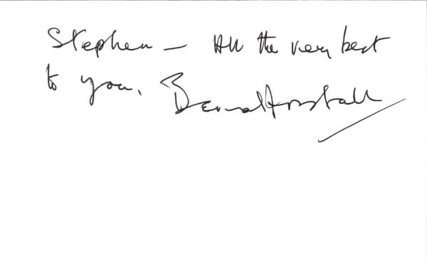 Bernard Horsfall - Campbell - "OHMSS"