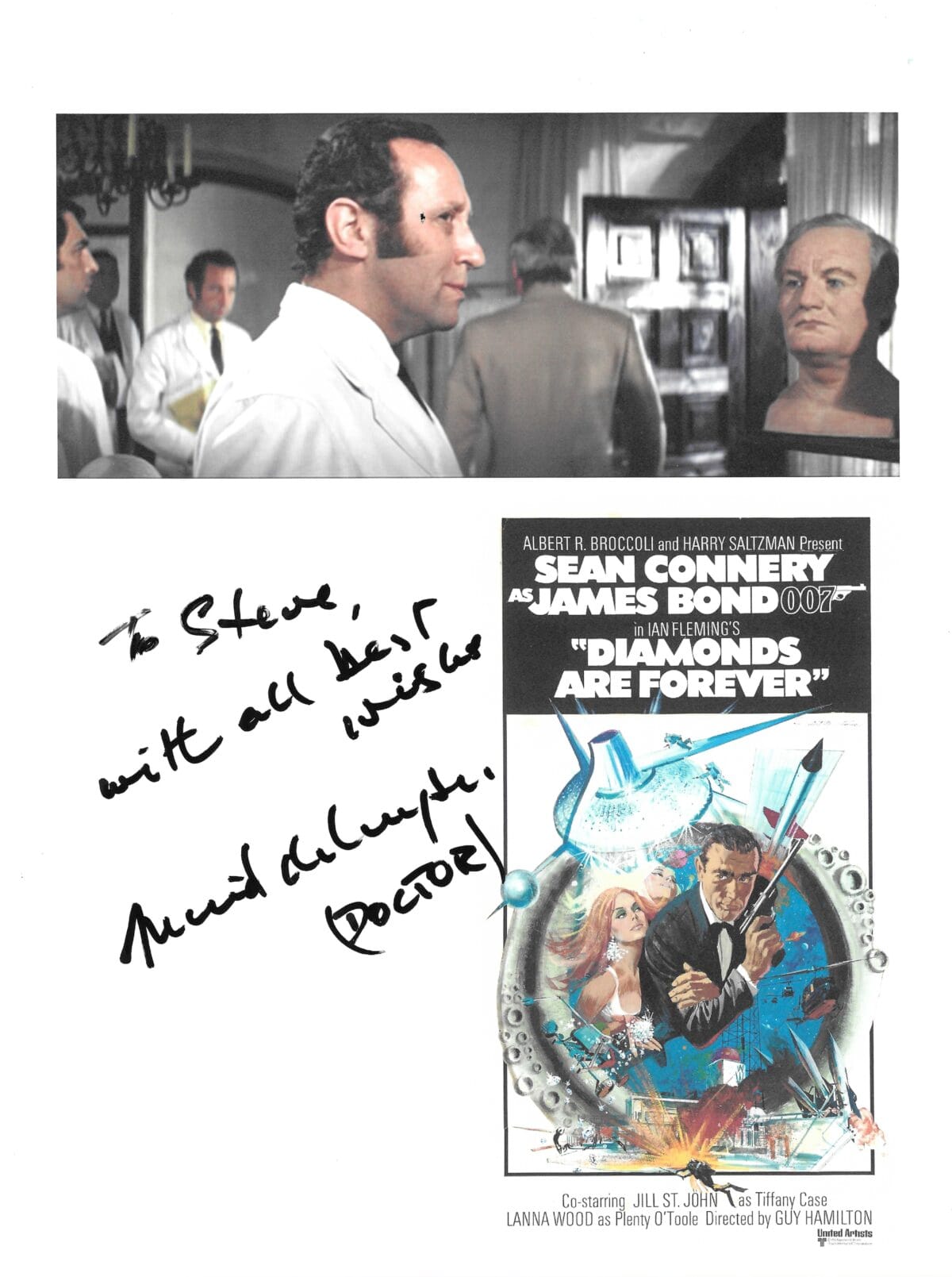 David de Keyser - Doctor - "Diamonds Are Forever"
