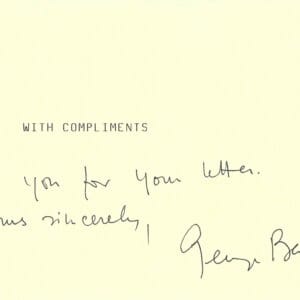 George Baker - Sir Hilary Bray - "OHMSS" - Image 2
