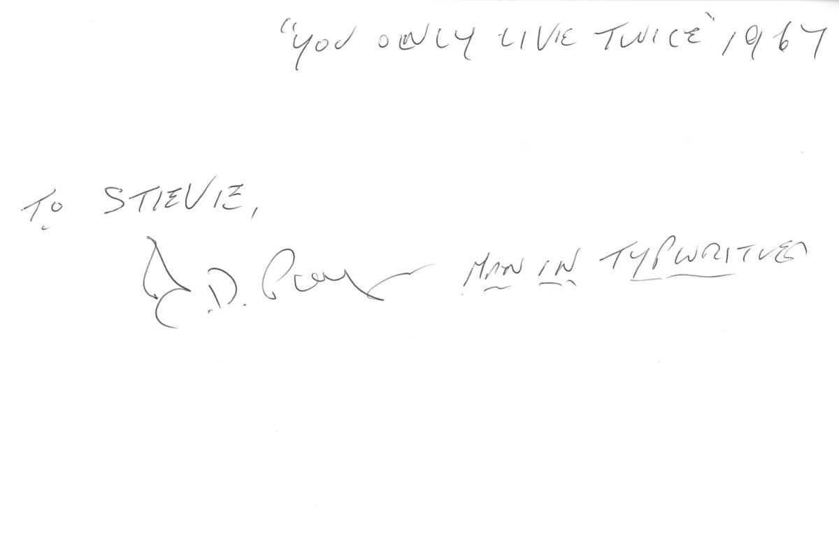 James Payne - Pentagon Official - "You Only Live Twice" - Image 2