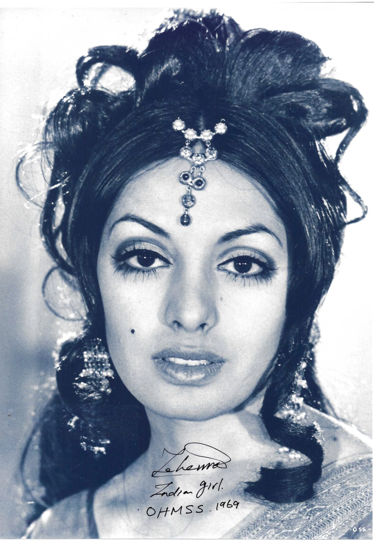 Zaheera - The Indian Girl - "OHMSS"