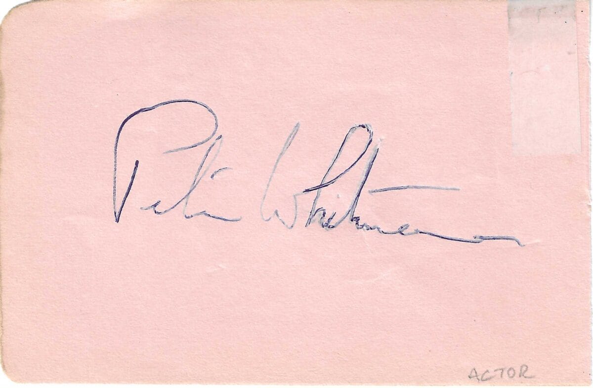 Peter Whitman - Lieutenant - "TSWLM"