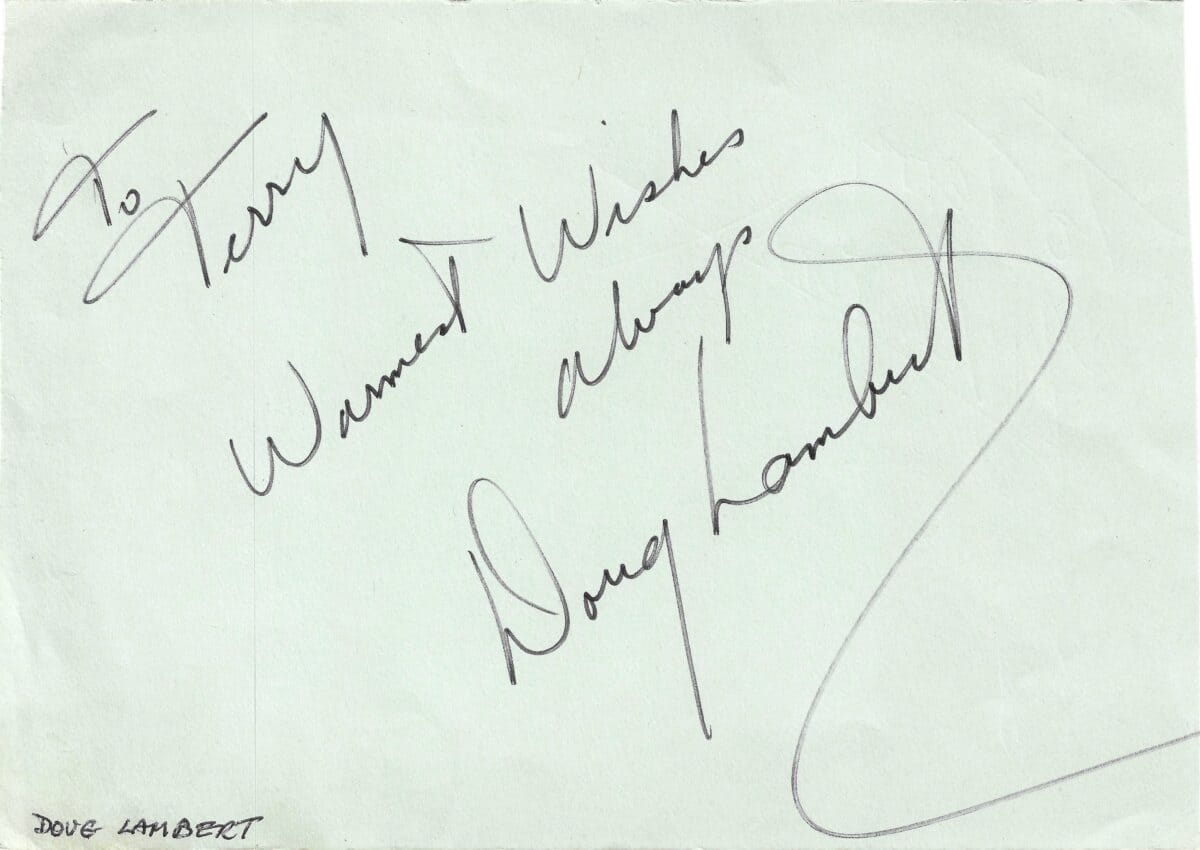 Douglas Lambert - Mission Control Director - "Moonraker"