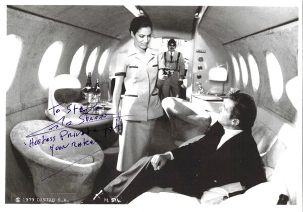 Leila Shenna - Private Jet Hostess - "Moonraker"