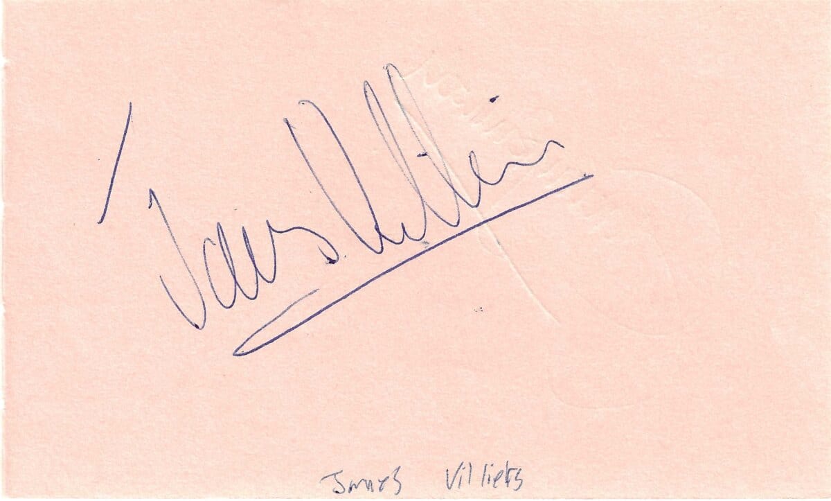 James Villiers - Bill Tanner - "FYEO"