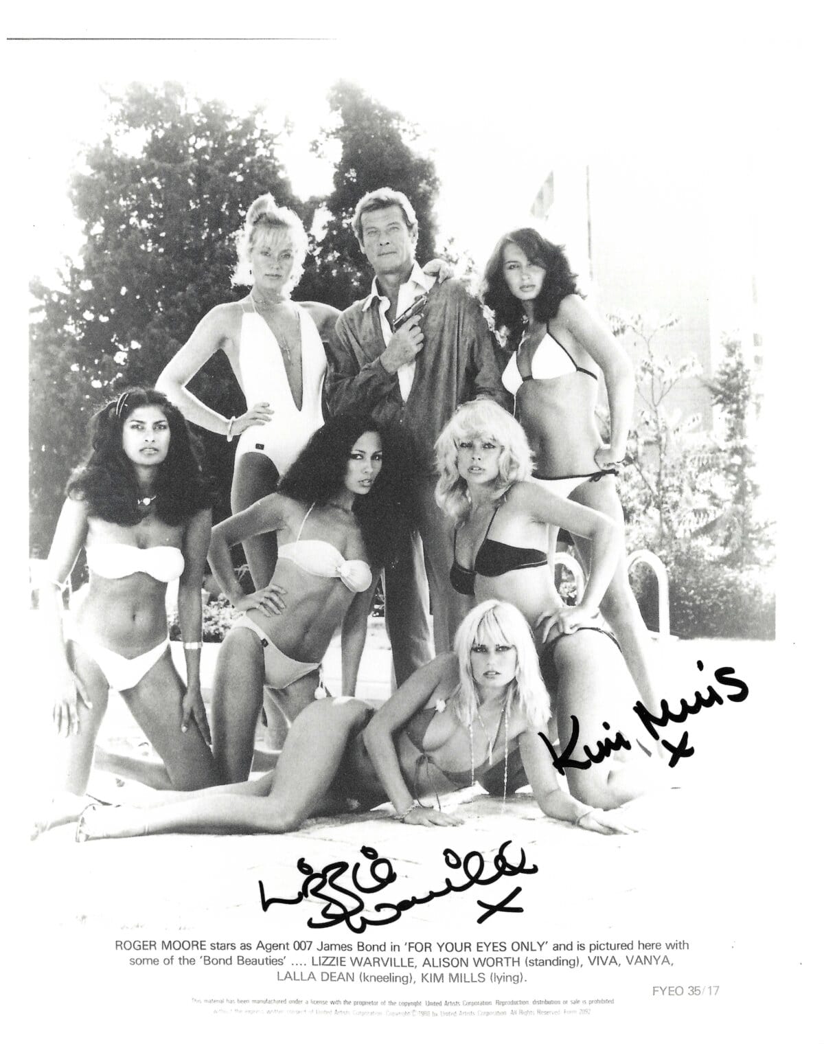 Kim Mills & Lizzie Warville - Pool Girls - "FYEO" + "MR"