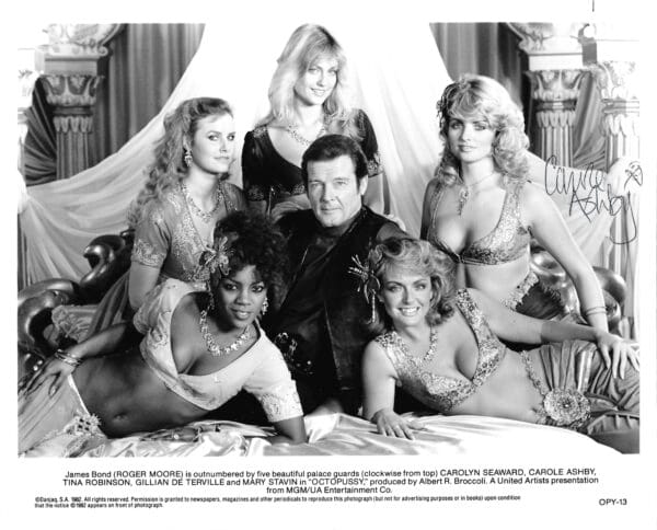 Carole Ashby - "Octopussy" Girl + "AVTAK"