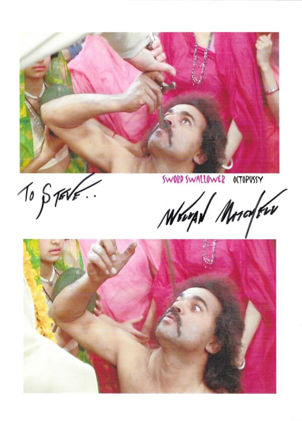 Mellan Mitchell - Sword Swallower - "Octopussy"