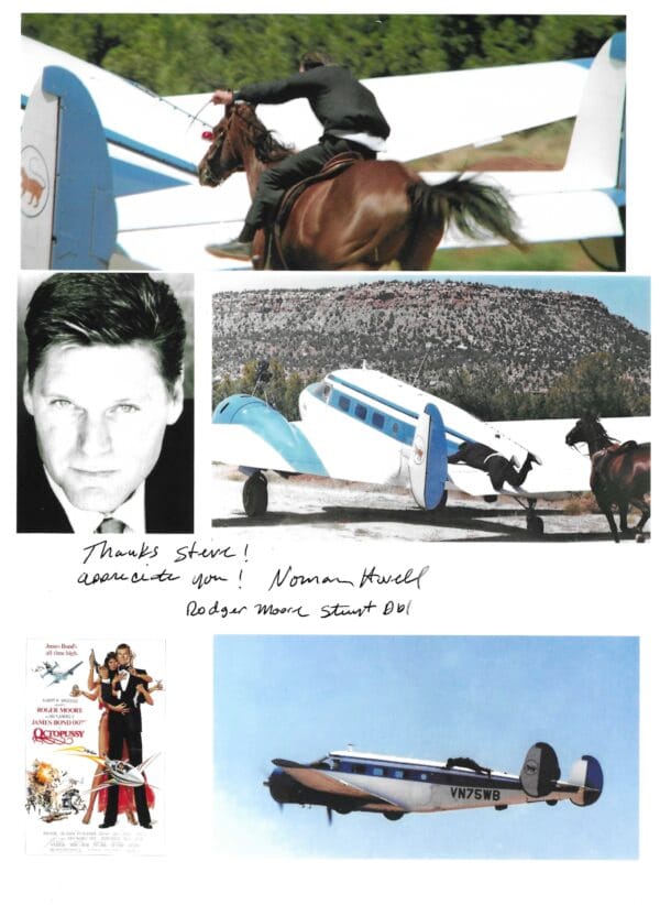 Norman Howell - Stunt Double - "Octopussy"