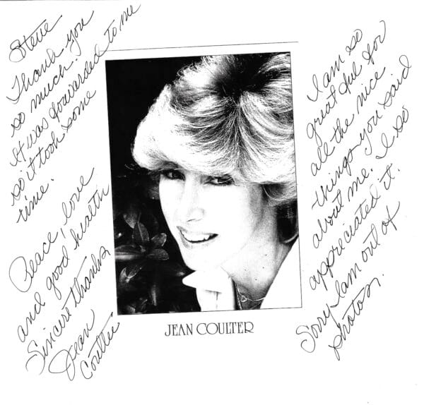 Jean Coulter - Woman in Camper & Stunt Double - "AVTAK"